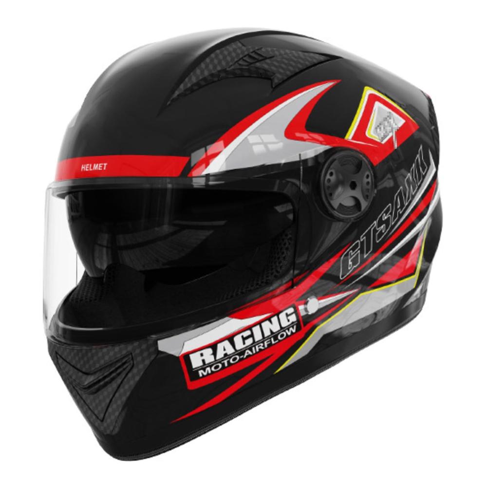 Modularer Integralhelm Hochklappbar mit Visier – DOT/ECE-Zugelassener Motorradhelm für Unisex-Erwachsene Cool Rider Equipment für Street Touring – Vier Jahreszeiten