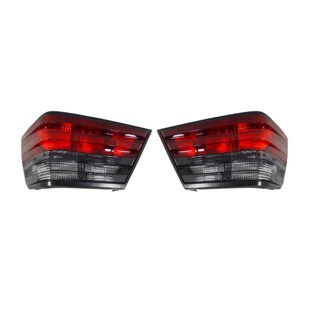 2er Set Rücklicht-Komplettsets für Mercedes Benz W124 E-Klasse (1986-1995) - Halogene Rauch Schluss- und Bremsleuchten Signallichter für optimale Sichtbarkeit