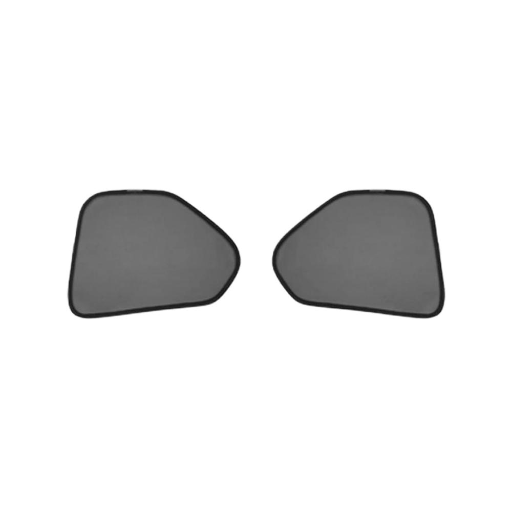 Seitenscheibe für Tesla Model 3/Y - Einziehbarer Teleskop-Sonnenschutz für Fensterlift - Schutz vor UV & Strahlung (3 Triangular)