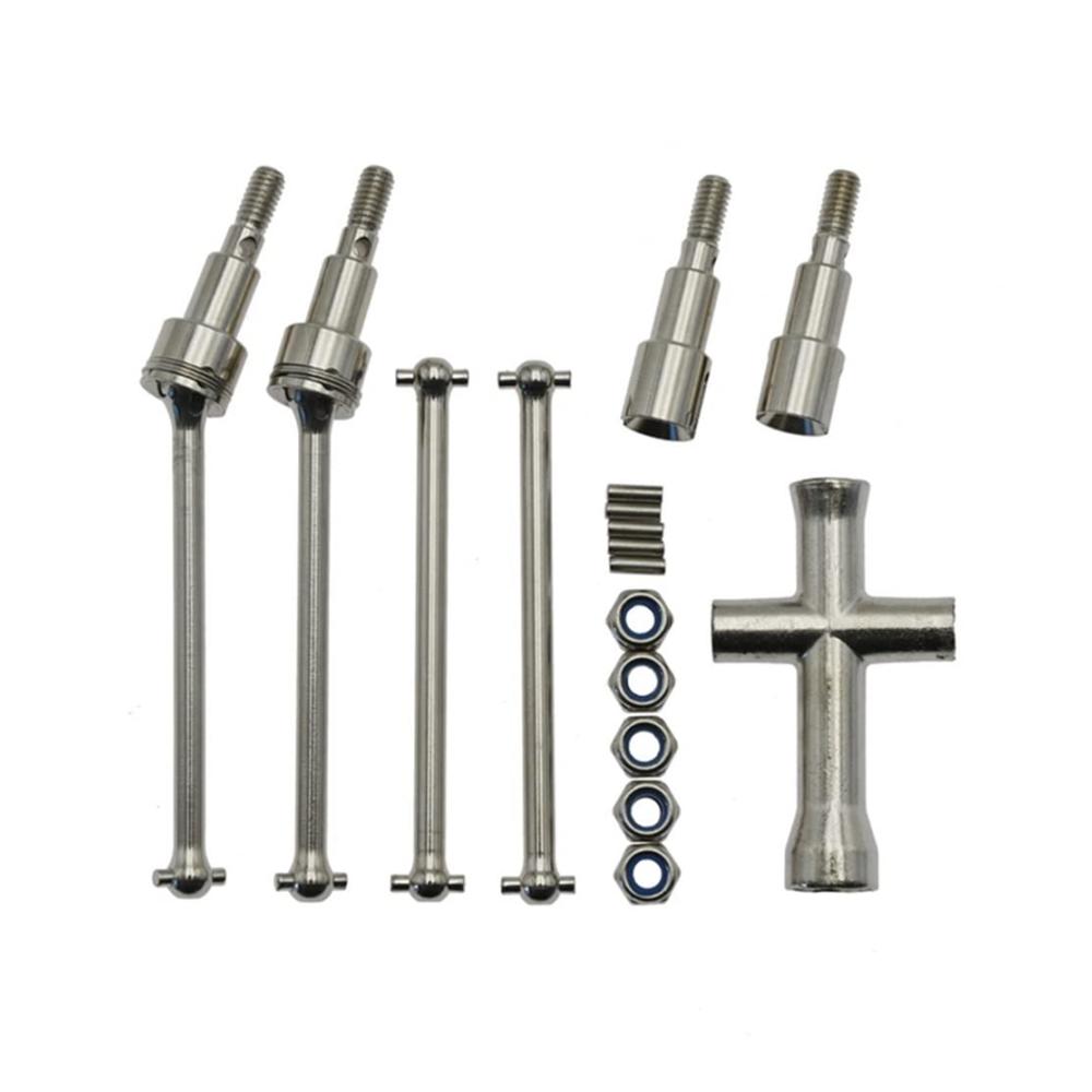 CVD-Antriebswellen Metall für SCY 16101 16102 16103 16201 Pro 1/16 Brushless RC Car – Hochwertige Upgrade-Teile für Vorder- und Hinterachse