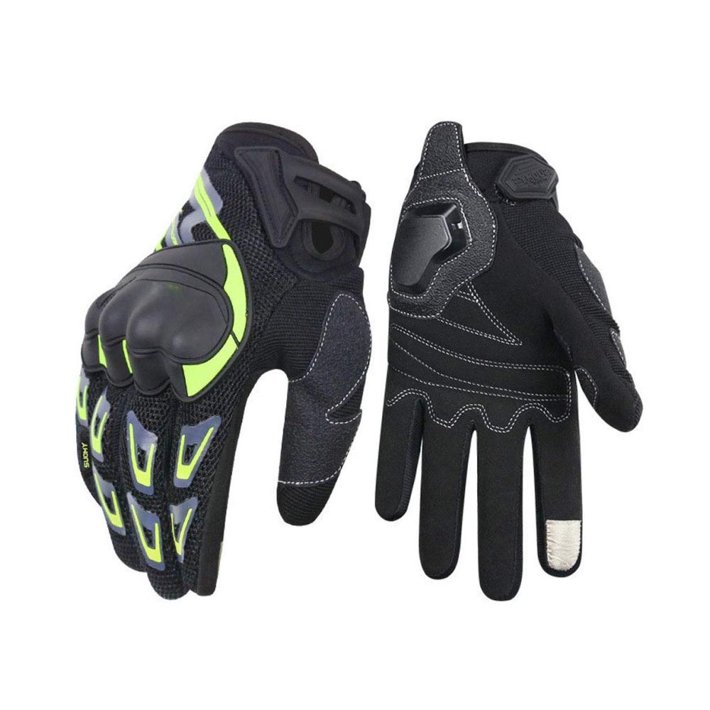 Unisex Erwachsene Touchscreen Hard Knuckle Handschuhe für Motorrad ATV Reiten – Full-Finger Motorrad-Handschuhe für Motocross Enduro Mountainbike