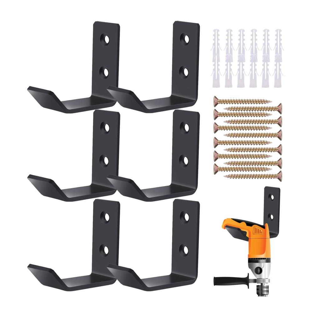 Stützböcke Wandhalterung - Wagenheber Ständer Lagerregal für LKW - Jack Stand Storage Rack und Jack Rod Hanger für sicheren Transport und Aufbewahrung