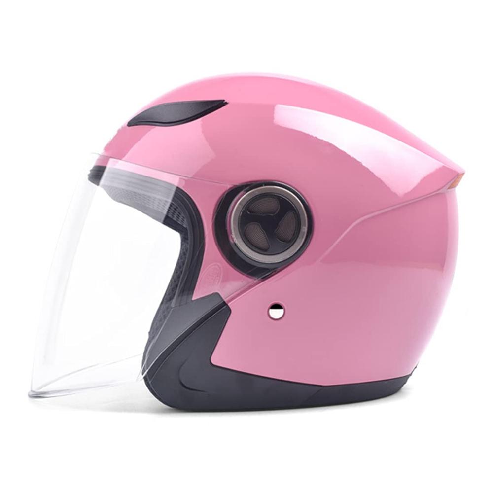 Jethelm Motorradhelm mit Schutzbrille für Roller & Scooter Moped- und Mofa-Helm für Erwachsene Größen 55-58 cm für Männer und Frauen sicher und stylish