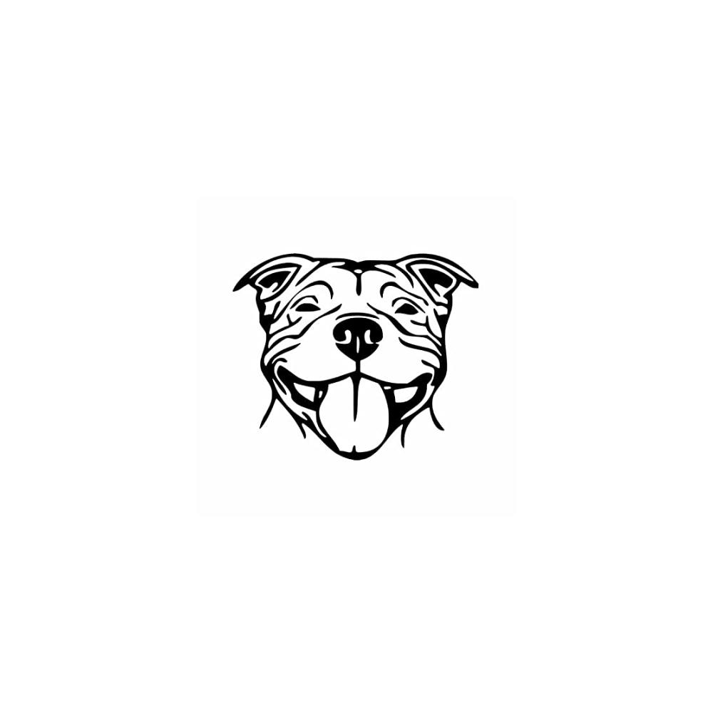 Auto-Aufkleber Bulldogge 16x135 cm – PVC Abziehbilder für Fenster & Karosserie – Schwarz – Wetterfest & Langlebig Ideal für Autos & Wohnmobile